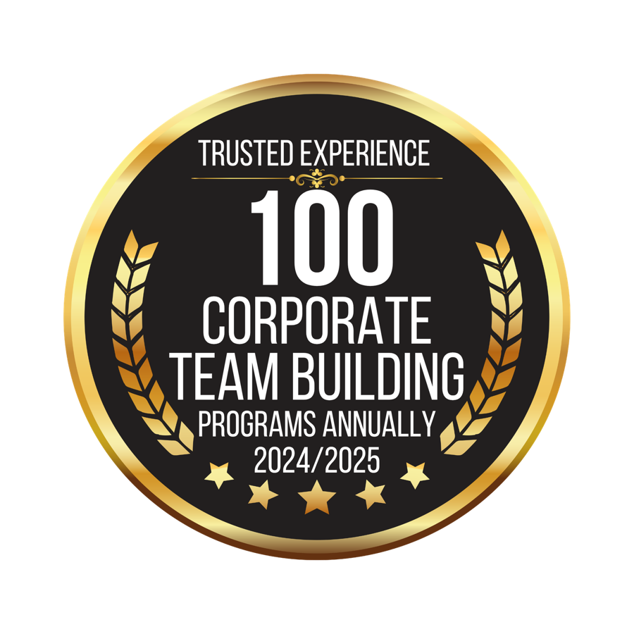 Trusted experience delivering 100 corporate team-building programmes annually in 2024 and 2025